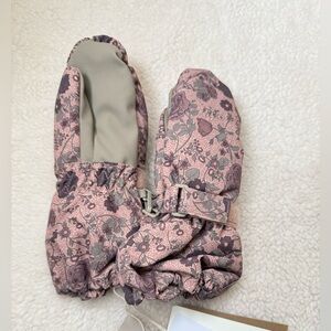 Kid’s wheat MITTENS TECH snow gloves 3-5Y